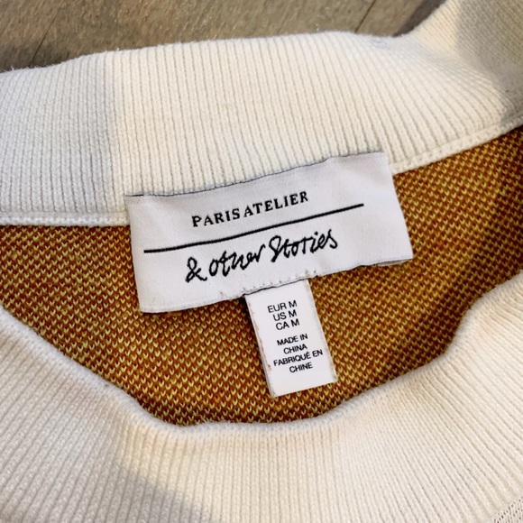 & Other Stories Colorblock Sweater (M) - Picture 4 of 5